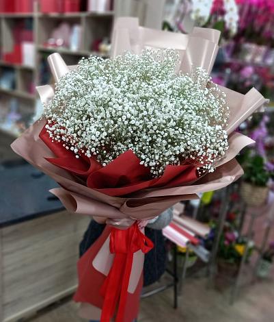Букет цветов из: Гипсофила в Мирном