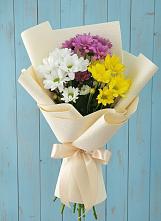Букет цветов из:  Хризантемы в Мирном