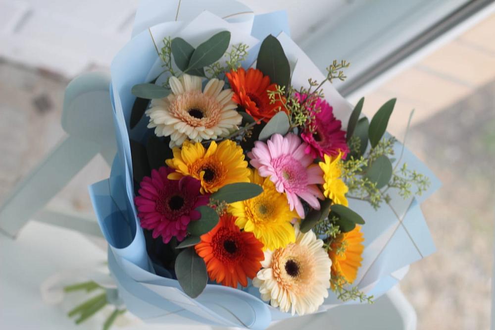 Букет цветов из: Герберы в Мирном