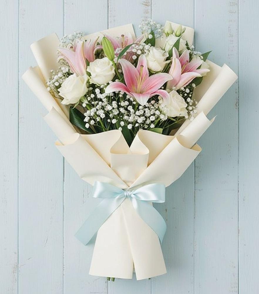 Букет цветов из: Лилии в Мирном