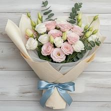 Букет цветов из:  Лизиантусы в Мирном