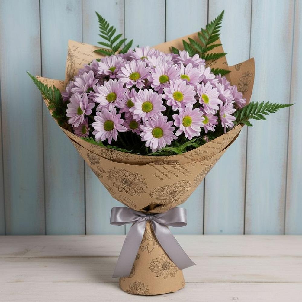 Букет цветов из: Хризантемы в Мирном