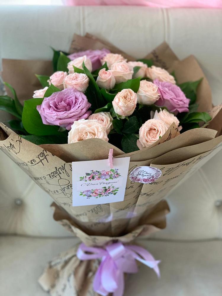 Букет цветов из: Розы в Мирном