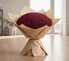 Букет 101 Красная роза #REPLACE_PRED# Мирном