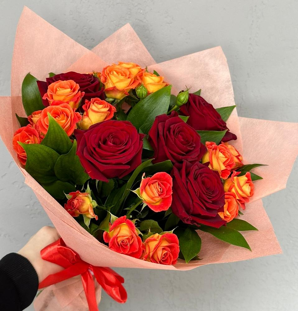 Букет Любовь и восторг в Мирном