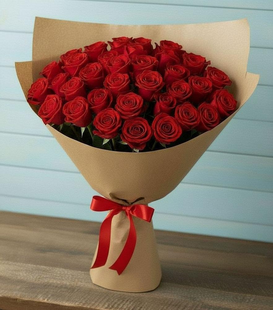 Букет Красные розы Милано в Мирном