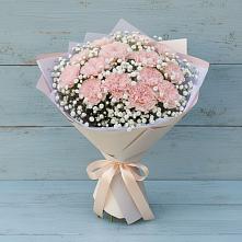 Букет цветов из:  Гвоздики в Мирном