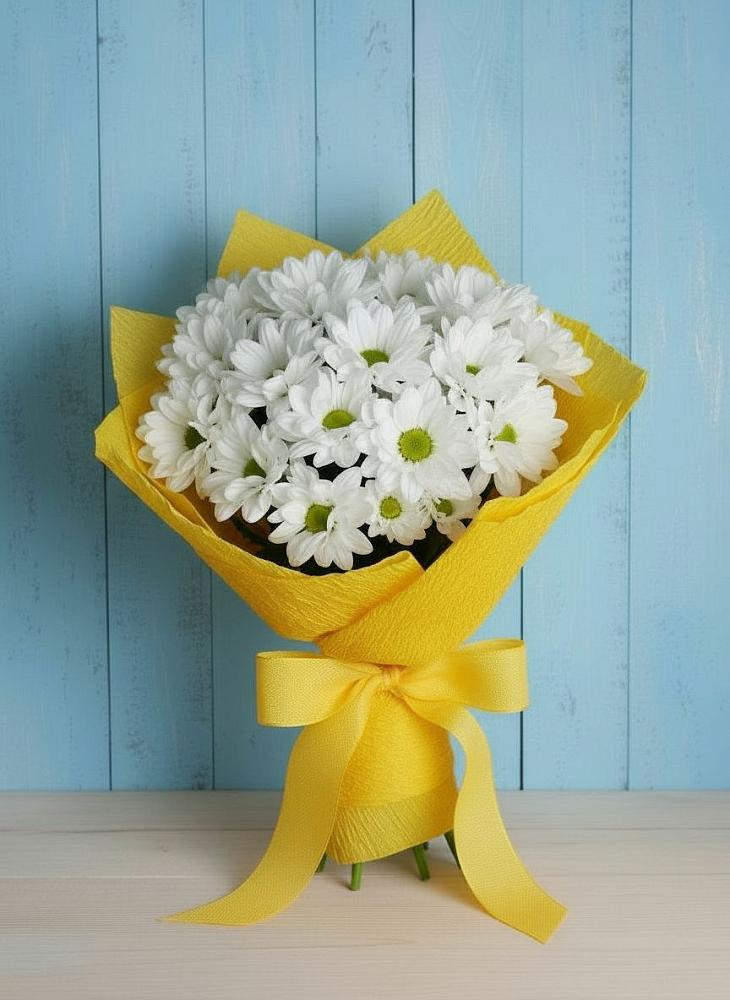 Букет цветов из: Хризантемы в Мирном