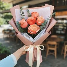 Букет цветов из:  Розы в Мирном
