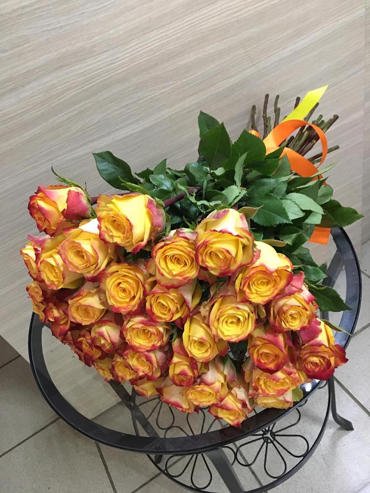 Букет Желтые розы в Мирном