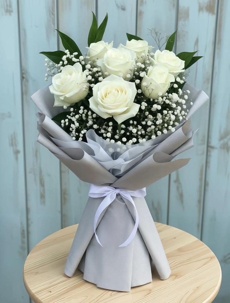 Букет цветов из: Розы в Мирном