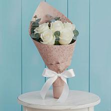 Букет цветов из:  Розы #REPLACE_PRED# Мирном