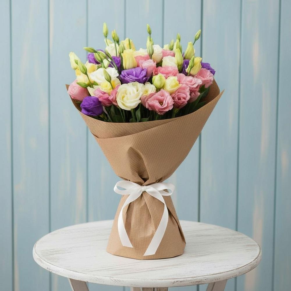 Букет цветов из: Лизиантусы в Мирном