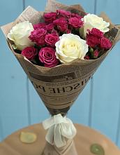 Букет цветов из:  Розы в Мирном