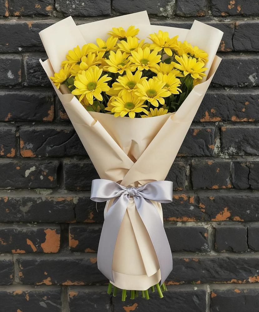 Букет цветов из: Хризантемы в Мирном