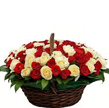 Премиум букет из: Розы #REPLACE_PRED# Мирном