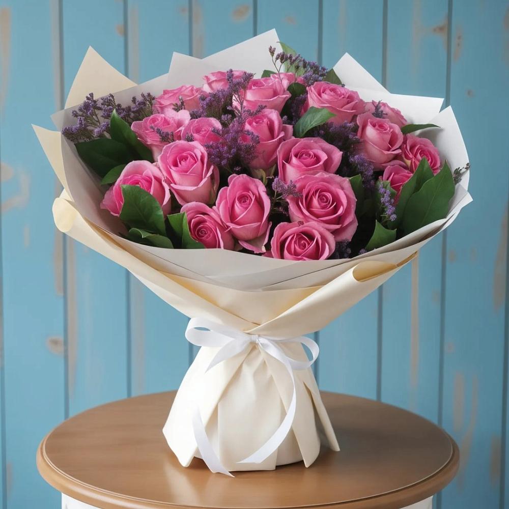 Букет цветов из: Розы в Мирном