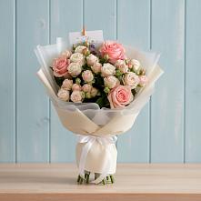Букет цветов из:  Розы в Мирном