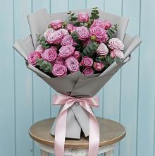 Букет цветов из:  Розы #REPLACE_PRED# Мирном